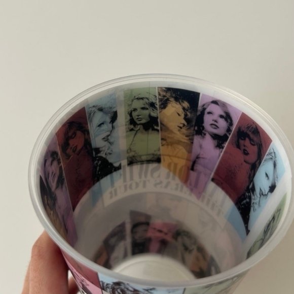 Taylor Swift Eras Tour Plastic Cup Combo - Regular + Large Size Cups from AMC - Picture 2 of 8